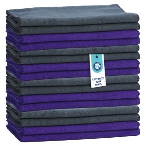 Premium Microfiber Car Seat Towel Soft Absorbent 30x70CM 340GSM Microfiber Towel Car Seat Cover for Auto Interior Protection and Travel Use