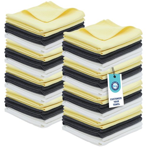 Ultra Absorbent Waffle Weave Microfiber Towel Premium Car Wash Supplies Made of Polyester for Auto Detailing