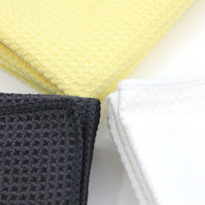 Ultra Absorbent Waffle Weave Microfiber Towel Premium Car Wash Supplies Made of Polyester for Auto Detailing
