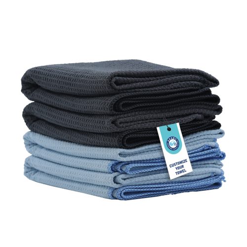 Microfiber Waffle Towel 40x60cm 450GSM Super Absorbent Streak Free for Car and Sport Towel