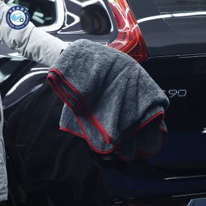 Extra Large Microfiber Coral Fleece Towel XL Drying Rag Super Absorbent Lint-Free Edgeless Car Cleaning Cloth