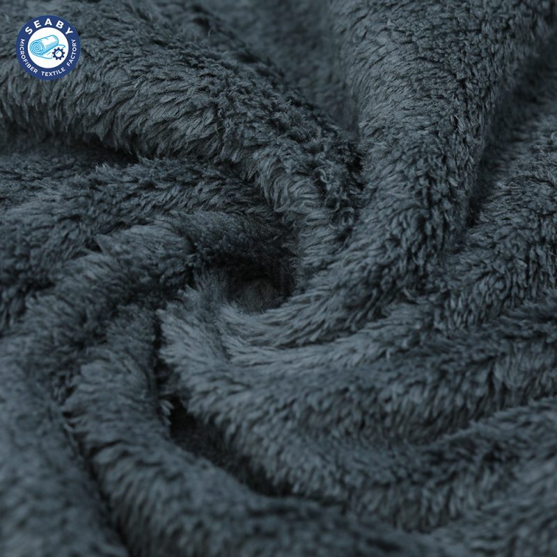 Extra Large Microfiber Coral Fleece Towel XL Drying Rag Super Absorbent Lint-Free Edgeless Car Cleaning Cloth