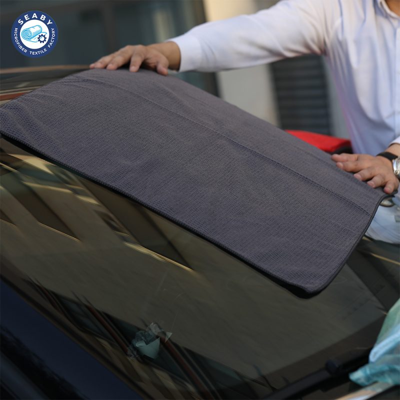 Microfiber Waffle Towel 40x60cm 450GSM Super Absorbent Streak Free for Car and Sport Towel