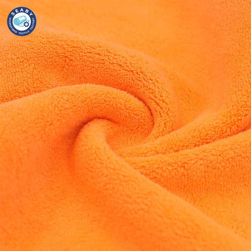 Dual-Layer Coral Fleece Towel 800GSM Auto Detailing Cleaning Cloth High GSM Quick Dry Scratch-Free Super Absorbent