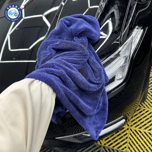 XL Twisted Loop Microfiber Drying Towel Super Absorbent Quick Dry Lint-Free Car Wash Cloth Heavy Duty Soft Fabric