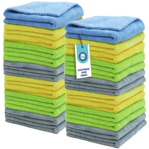Thickened Coral Fleece Cleaning Cloth Absorbent Lint-Free Microfiber Towel Car Wash Soft Durable Household Multi-Purpose Cleaning Rag