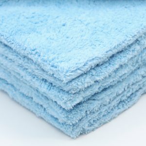 40x40cm Soft Polyester Microfiber Coral Fleece Towel 500GSM Quick Dry Absorbent Car Wash Cloth Scratch-Free Car Care Cleaning