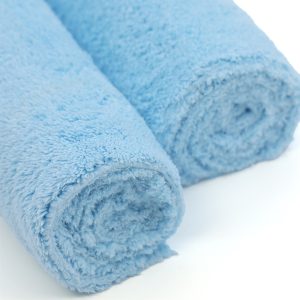 40x40cm Soft Polyester Microfiber Coral Fleece Towel 500GSM Quick Dry Absorbent Car Wash Cloth Scratch-Free Car Care Cleaning
