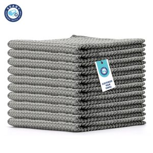 Grey jacquard microfiber towel with soft and skin friendly touch modern and elegant design suitable for enhancing home aesthetics and for business travel use