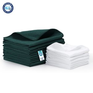 Fishscale Microfiber Cleaning Cloth Powerful Degreasing Quick Drying and Durable Ideal for Window and Glass Cleaning