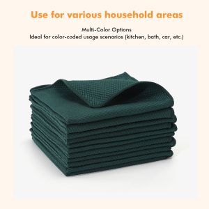 Fishscale Microfiber Cleaning Cloth Powerful Degreasing Quick Drying and Durable Ideal for Window and Glass Cleaning
