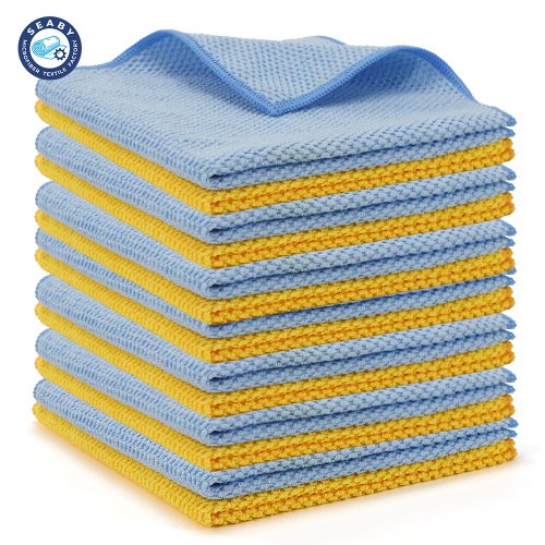 Microfiber Car Towel Jacquard Texture Highly Absorbent Scratch Free Ideal for Household Cleaning