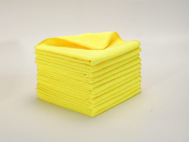 Value Pack Microfiber Cleaning Towels Set of 36 Quick Drying Eco Friendly and Multi Surface Cost Effective Choice for Cars and Household