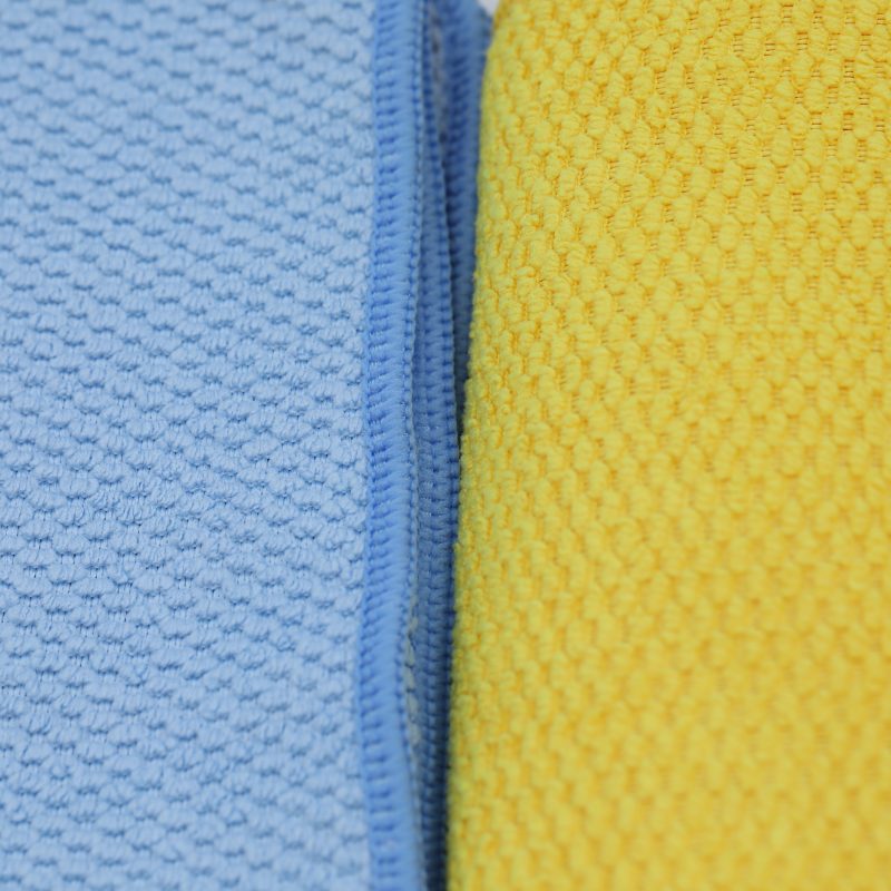 Microfiber Car Towel Jacquard Texture Highly Absorbent Scratch Free Ideal for Household Cleaning